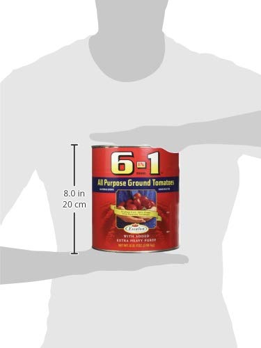 Amazon.com : 6 in 1 All Purpose Ground Tomatoes, No. 10 Can, (6